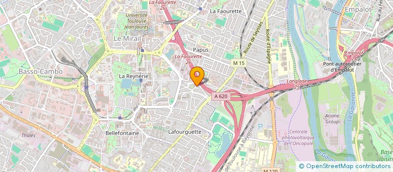 localisation de l'entreprise MONSIEUR FAYERDINE ALI  TOULOUSE