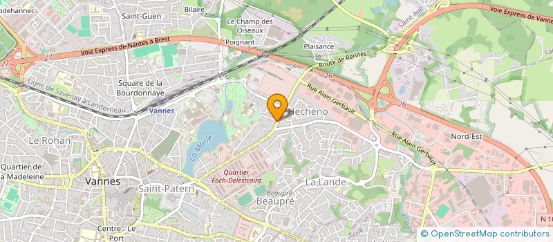 localisation de l'entreprise MONSIEUR FAYEZ ABU MUAILEQ à VANNES