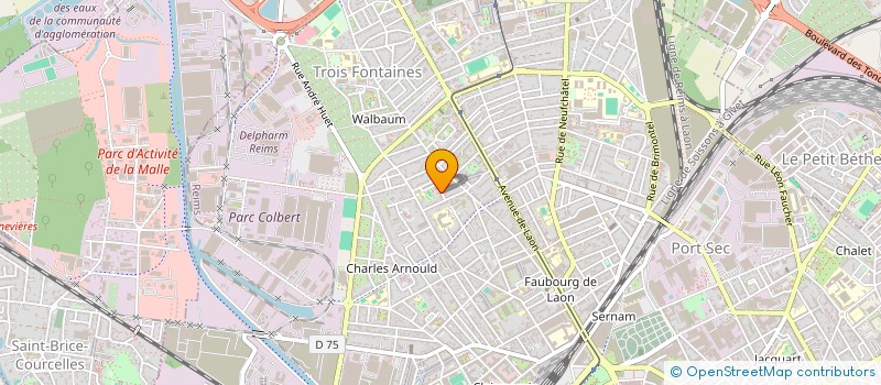 localisation de l'entreprise MONSIEUR FAYEZ HAKIMI  REIMS