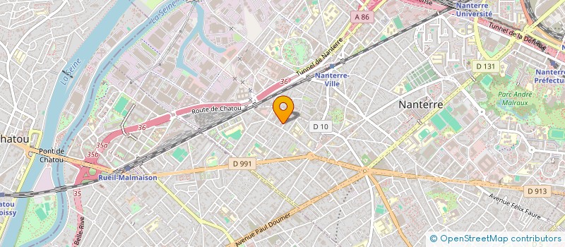 localisation de l'entreprise MONSIEUR FAYSAL ABOUTALEB  NANTERRE