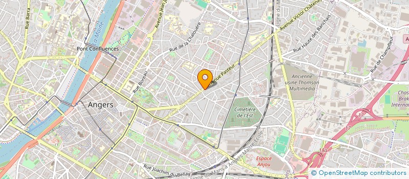 localisation de l'entreprise MONSIEUR FAYSAL AHMED MAHAMOUD  ANGERS