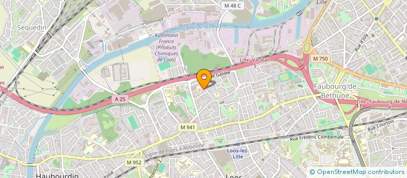 localisation de l'entreprise MONSIEUR FAYSAL LAKHAL  LOOS