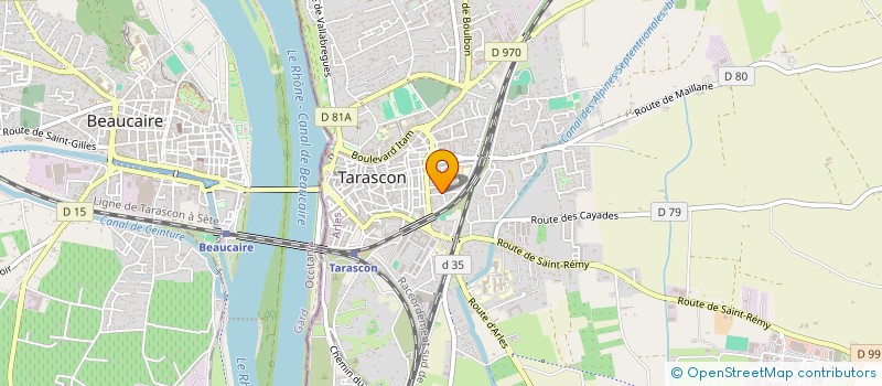 localisation de l'entreprise MONSIEUR FAYSAL LAZAR  TARASCON