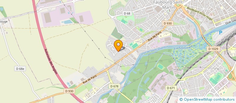 localisation de l'entreprise MONSIEUR FAYSSAL ABDELHADI à SAINT-QUENTIN