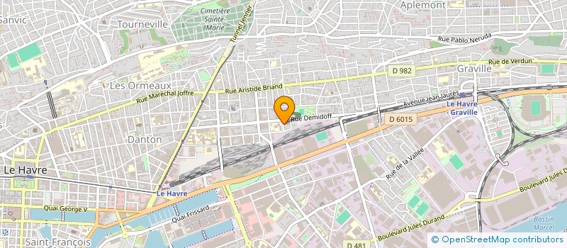 localisation de l'entreprise MONSIEUR FAYSSAL ATTAEA  LE HAVRE