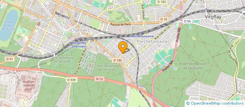 localisation de l'entreprise MONSIEUR FAYSSAL BOUGHAZI à VERSAILLES