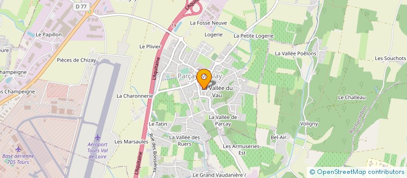 localisation de l'entreprise MONSIEUR FAYSSAL BOUSHIB  FONDETTES