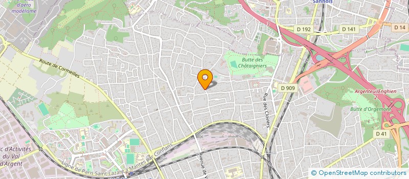 localisation de l'entreprise MONSIEUR FAYSSAL BOUSSENGAR  ARGENTEUIL