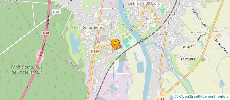 localisation de l'entreprise MONSIEUR FAYSSAL EL HIRECH  CHATELLERAULT