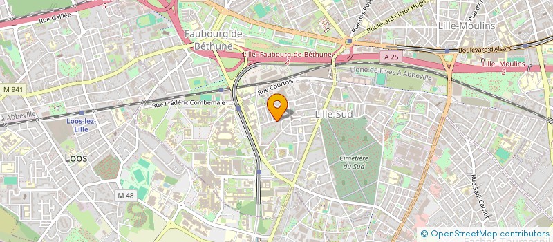 localisation de l'entreprise MONSIEUR FAYSSAL EL IDRISSI à LILLE