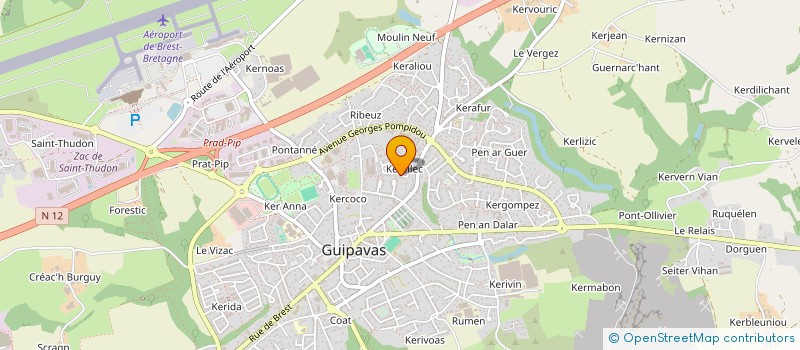 localisation de l'entreprise MONSIEUR FAYSSAL JAMHAMED à GUIPAVAS