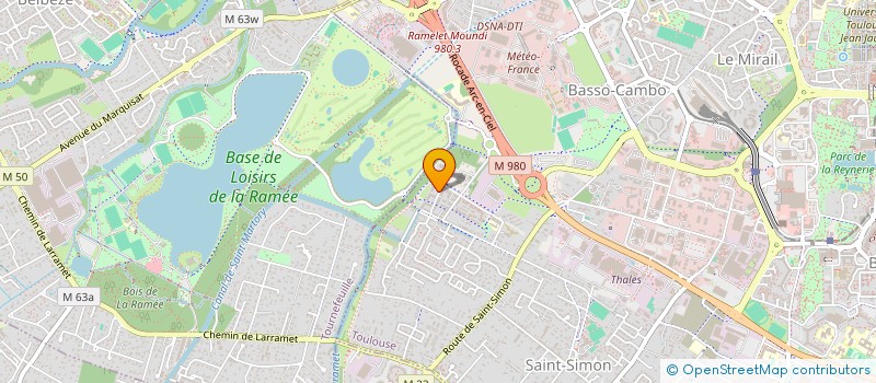 localisation de l'entreprise MONSIEUR FAYSSAL KSAKASS à TOULOUSE