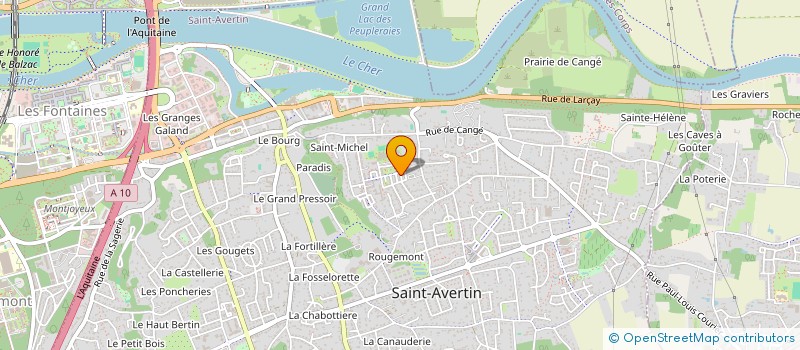 localisation de l'entreprise MONSIEUR FAYSSAL TOUATI  SAINT-AVERTIN