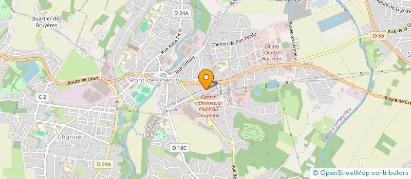 localisation de l'entreprise MONSIEUR FAYZ BENSALEM  TIGNIEU-JAMEYZIEU