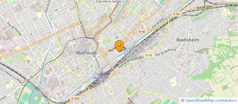 localisation de l'entreprise MONSIEUR FAYZ YAHIA  MULHOUSE