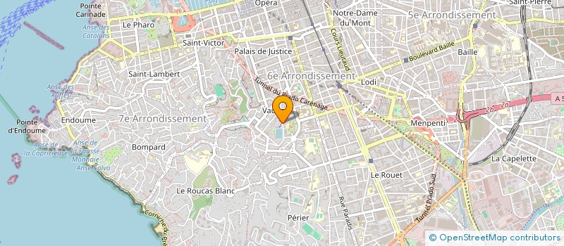 localisation de l'entreprise MONSIEUR FAYZAL MRIKAOU à MARSEILLE