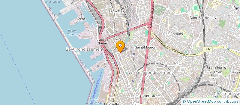 localisation de l'entreprise MONSIEUR FAYZI NASSUR  MARSEILLE