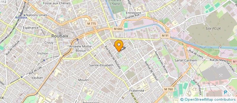 localisation de l'entreprise MONSIEUR FAZ ZABRI  ROUBAIX