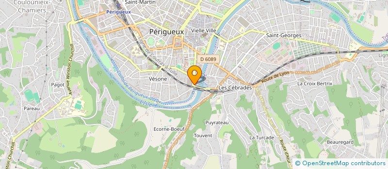 localisation de l'entreprise MONSIEUR FAZAL AHMADZAI  PERIGUEUX