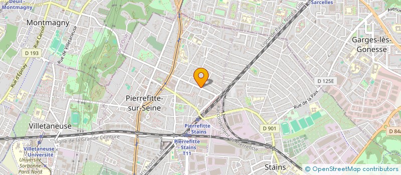 localisation de l'entreprise MONSIEUR FAZAL MOHAMAD SAEEDI à PIERREFITTE-SUR-SEINE