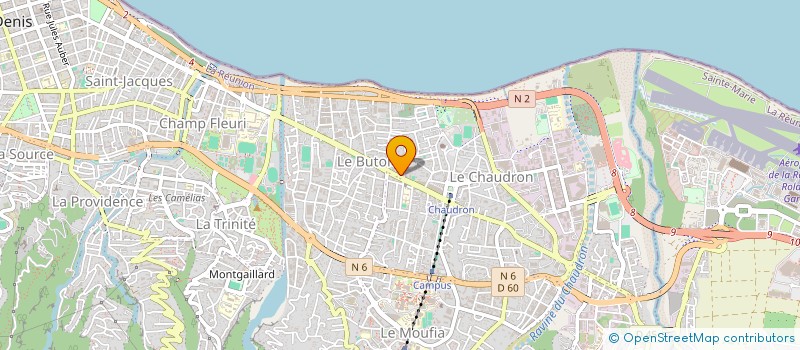 localisation de l'entreprise MONSIEUR FAZAL OUSSENI à SAINT-DENIS