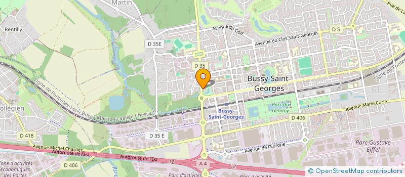 localisation de l'entreprise MONSIEUR FAZAL SAFI  BUSSY-SAINT-GEORGES