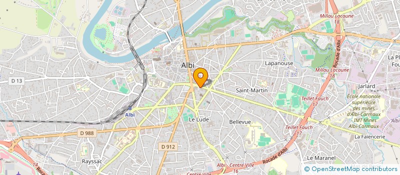 localisation de l'entreprise MONSIEUR FAZALRABI MOMAND à ALBI