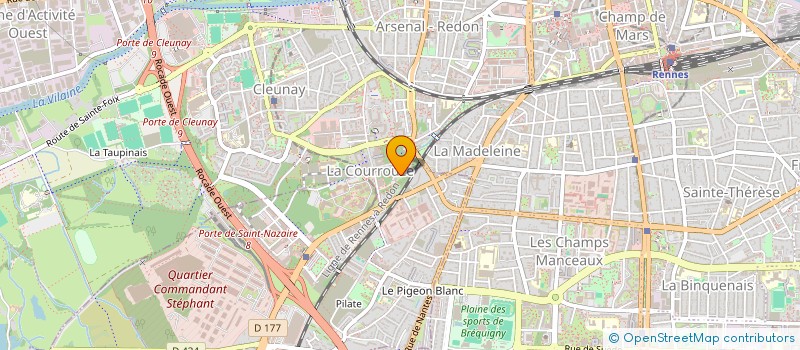 localisation de l'entreprise MONSIEUR FAZEL RABI KARIMI  SAINT-JACQUES-DE-LA-LANDE