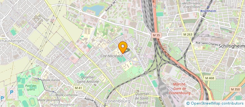 localisation de l'entreprise MONSIEUR FAZEL RAHMAN MOHAMMADI  STRASBOURG