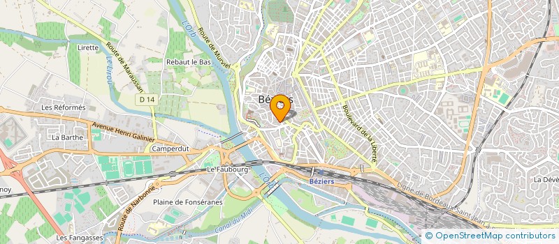 localisation de l'entreprise MONSIEUR FAZIL AHMAD JAFARI  BEZIERS