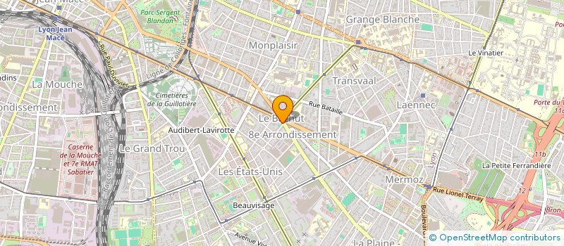 localisation de l'entreprise MONSIEUR FAZIL BELILITA  LYON