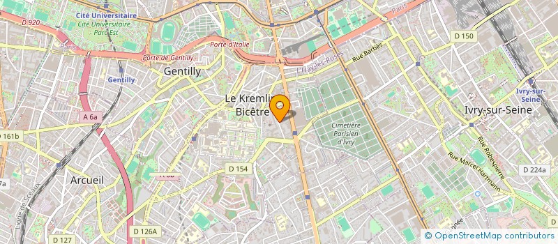 localisation de l'entreprise MONSIEUR FAZIL BETILITA à LE KREMLIN-BICETRE