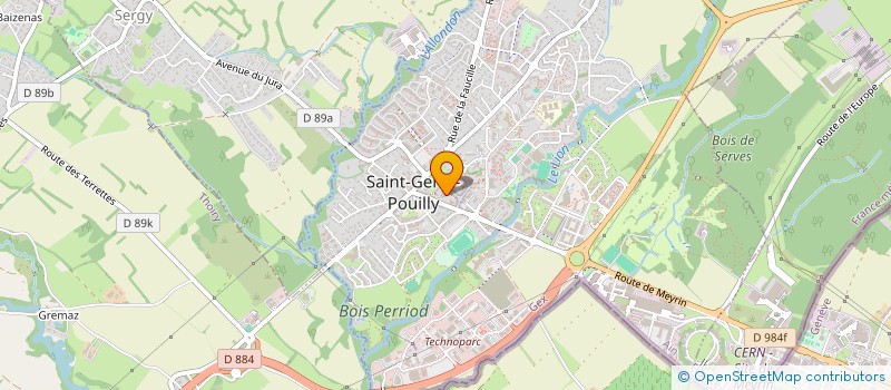 localisation de l'entreprise MONSIEUR FAZLI ABASKHAN à SAINT-GENIS-POUILLY