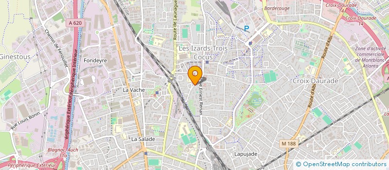 localisation de l'entreprise MONSIEUR FAZLIDDINKHON MAYNUSOV  TOULOUSE