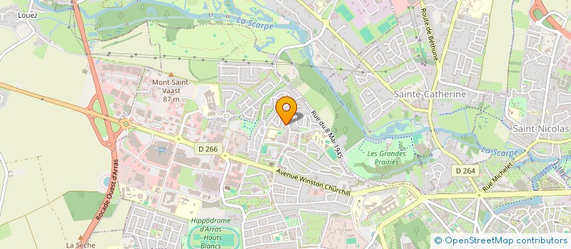 localisation de l'entreprise MONSIEUR FAZLIKHUDA SAFI à ARRAS