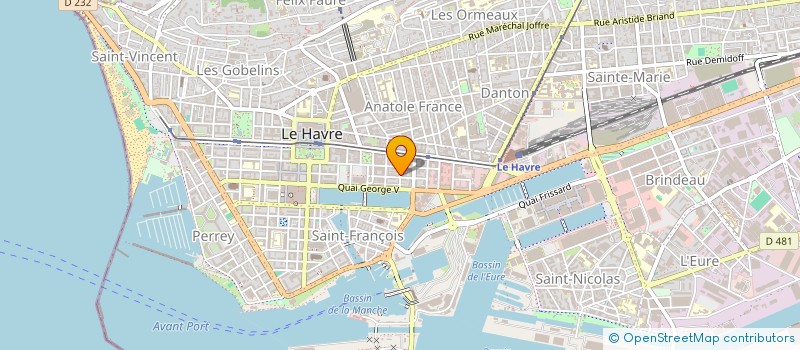 localisation de l'entreprise MONSIEUR FED ROSAMONT à LE HAVRE