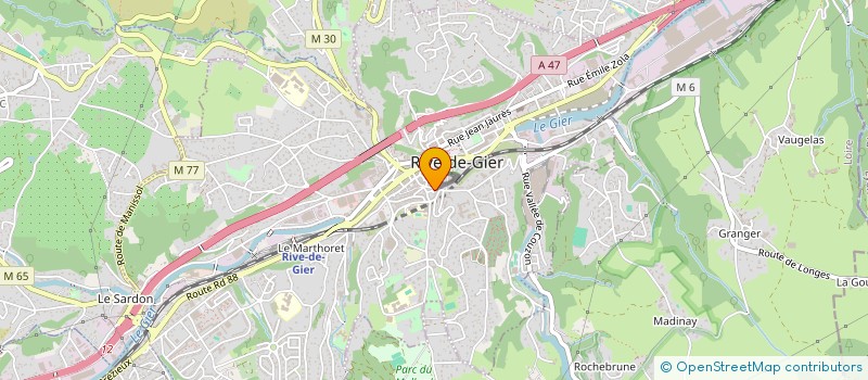 localisation de l'entreprise MONSIEUR FEDDY FARHAOUI  RIVE-DE-GIER