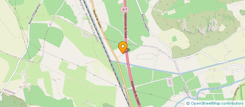 localisation de l'entreprise MONSIEUR FEDERIC VEROUX  LAMANON