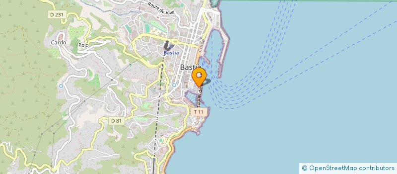 localisation de l'entreprise MONSIEUR FEDERICO BALARDI à BASTIA