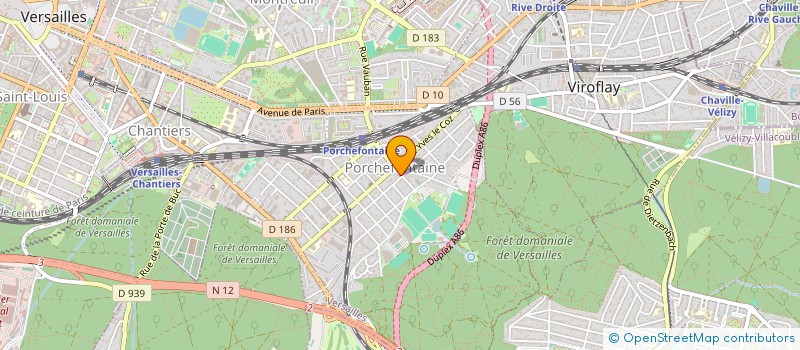 localisation de l'entreprise MONSIEUR FEDERICO BRAGA à VERSAILLES