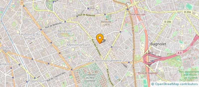 localisation de l'entreprise MONSIEUR FEDERICO CALO à COLOMBES
