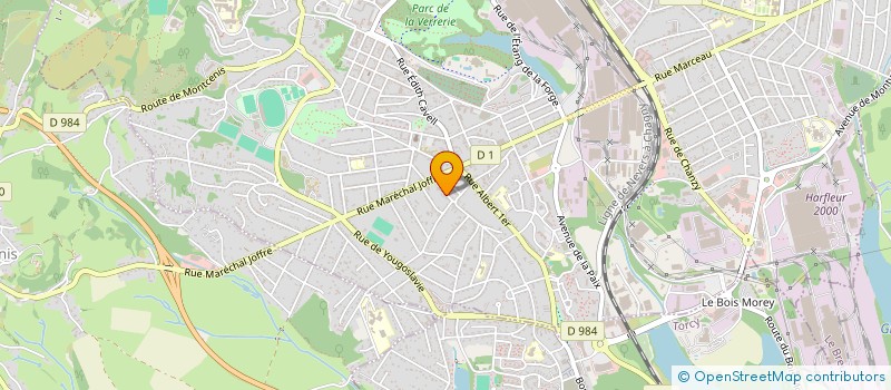 localisation de l'entreprise MONSIEUR FEDERICO DI SPIRITO  LE CREUSOT