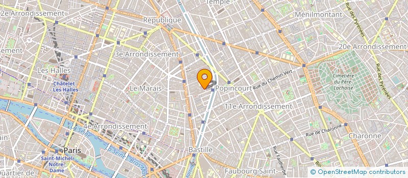 localisation de l'entreprise MONSIEUR FEDERICO FAZZI  PARIS