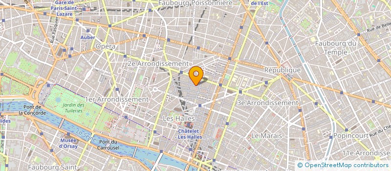 localisation de l'entreprise MONSIEUR FEDERICO FERRARI  PARIS