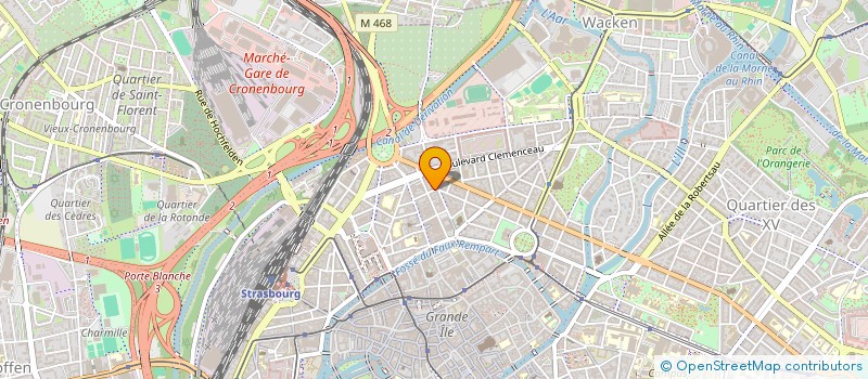 localisation de l'entreprise MONSIEUR FEDERICO IARLORI à STRASBOURG
