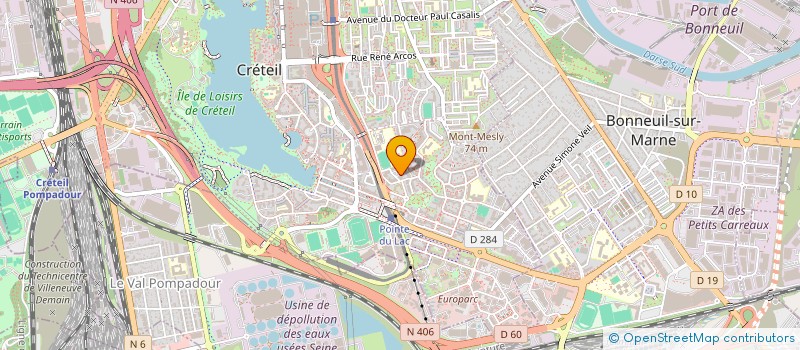 localisation de l'entreprise MONSIEUR FEDERICO IMPAGLIAZZO  CRETEIL