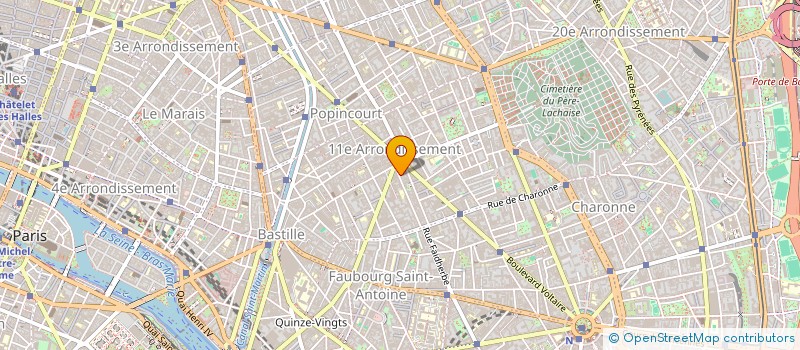 localisation de l'entreprise MONSIEUR FEDERICO MARCONI  PARIS