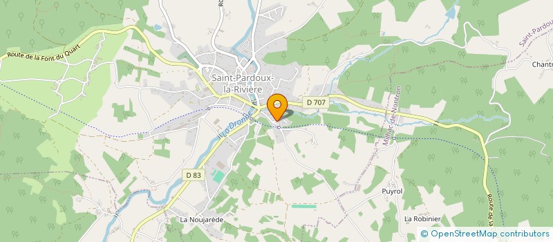 localisation de l'entreprise MONSIEUR FEDERICO PIATTI RITTA  SAINT-PARDOUX-LA-RIVIERE