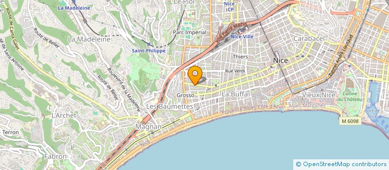 localisation de l'entreprise MONSIEUR FEDERICO SONNINO à NICE