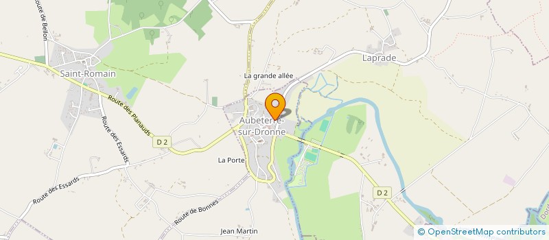 localisation de l'entreprise MONSIEUR FEDERICO TRONCOSO  AUBETERRE-SUR-DRONNE